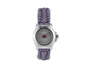 Montre à Quartz Victorinox I.N.O.X. Ladies, Acier Inoxydable, Gris, 37 mm