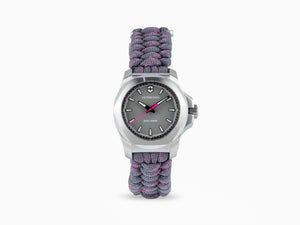 Montre à Quartz Victorinox I.N.O.X. Ladies, Acier Inoxydable, Gris, 37 mm