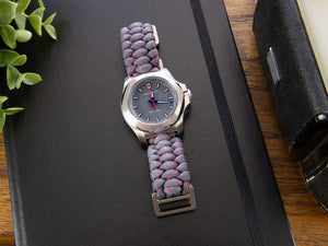 Montre à Quartz Victorinox I.N.O.X. Ladies, Acier Inoxydable, Gris, 37 mm