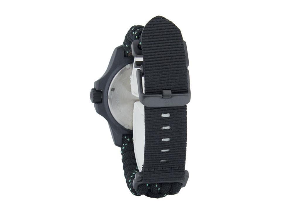 Montre à Quartz Victorinox I.N.O.X. Carbon, Noir, 43 mm, Paracorde, V241859