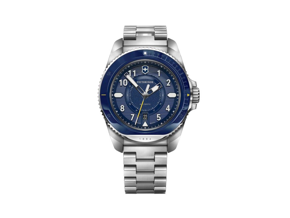 Montre Automatique Victorinox Journey 1884, Bleu, 43 mm, 20 atm, V242010