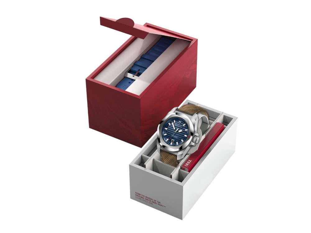 Montre Automatique Victorinox I.N.O.X., Bleu, 41 mm, 20 atm, Jour, V242018.1