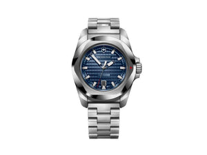 Montre Automatique Victorinox I.N.O.X., Bleu, 41 mm, 20 atm, Jour, V242020