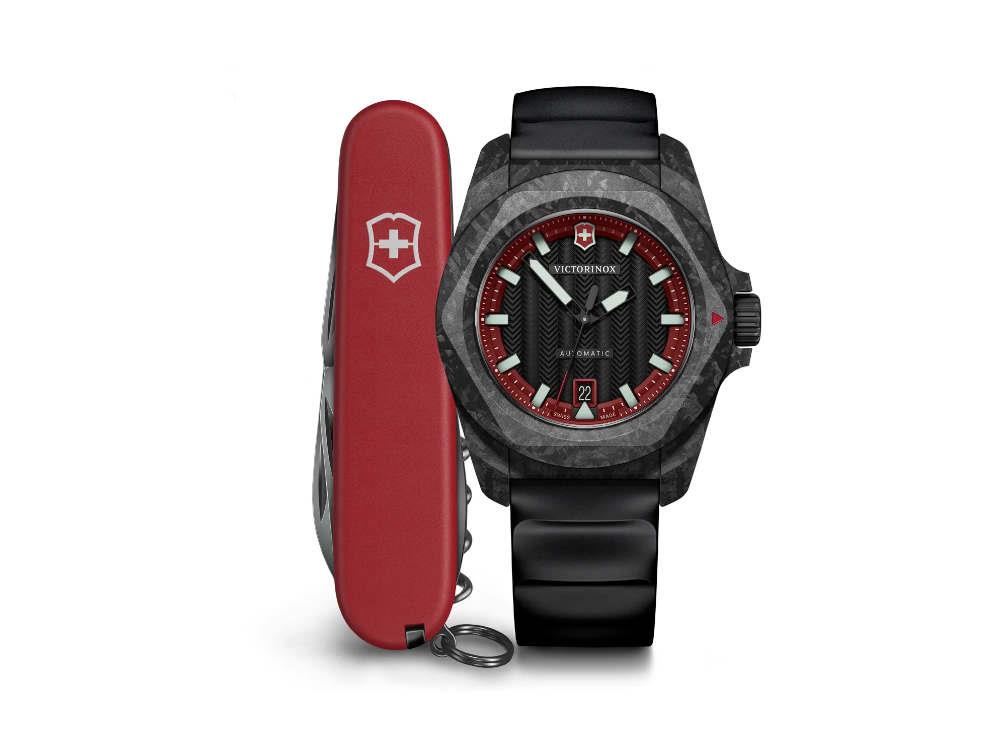 Montre Automatique Victorinox I.N.O.X., Noir, 41 mm, Édition limitée, V242024.1