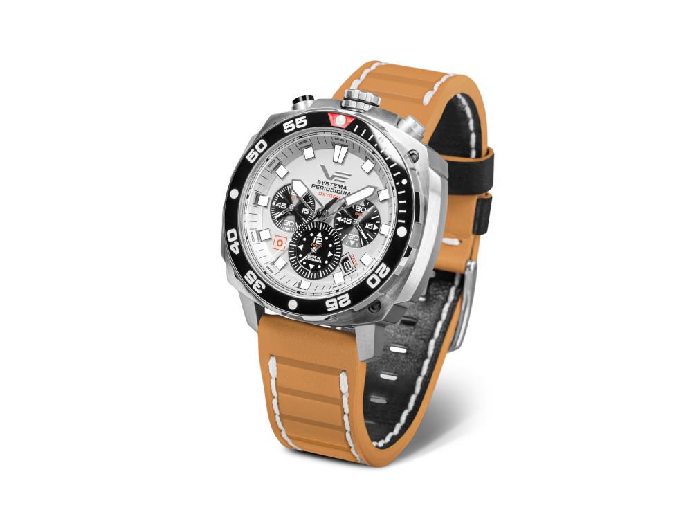 Montre à Quartz Vostok Europe Systema Periodicum Oxygène, LE, VK67-650A722-L-BR