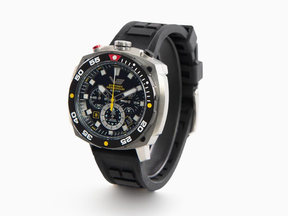 Montre à Quartz Vostok Europe Systema Periodicum Soufre, LE, VK67-650E725-L-BK