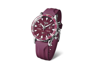 Montre à Quartz Vostok Europe Undiné Cranberry, Édition Limitée, VK68-515A774