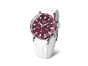 Montre à Quartz Vostok Europe Undiné Cranberry, Édition Limitée, VK68-515A774