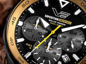 Montre à Quartz Vostok Europe Expedition South Pole, Noir, LE, VR42-592C763