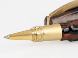 Roller Visconti Mirage Mythos Apollo, Plaqué or, Marron KP07-08-RB