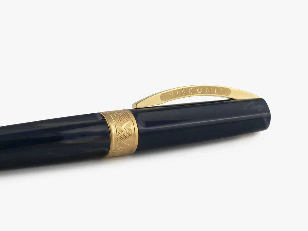 Stylo bille Visconti Mirage Mythos Zeus, Résine, Bleu, KP07-09-BP