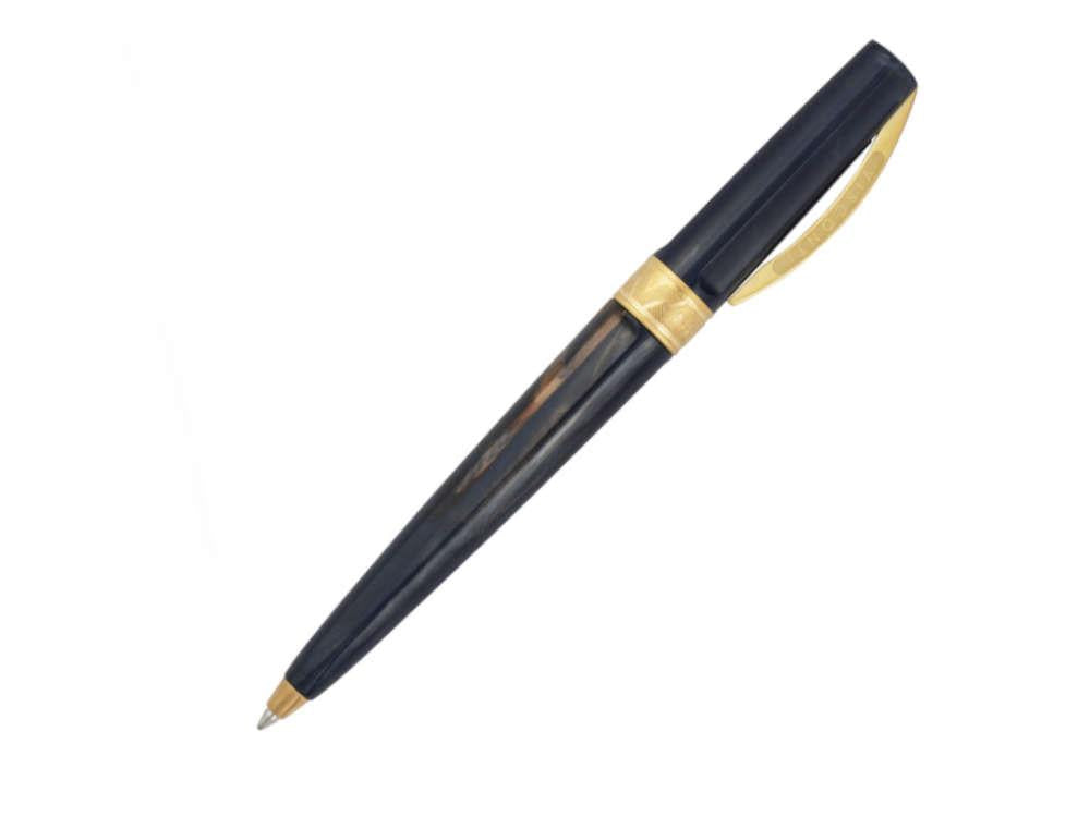 Stylo bille Visconti Mirage Mythos Zeus, Résine, Bleu, KP07-09-BP