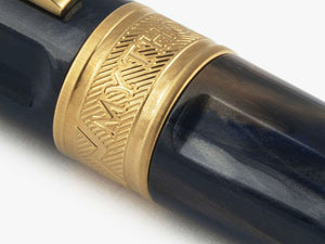 Stylo bille Visconti Mirage Mythos Zeus, Résine, Bleu, KP07-09-BP