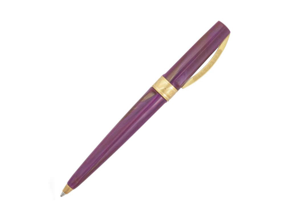 Stylo bille Visconti Mirage Mythos Afrodite, Résine, Violet, KP07-14-BP