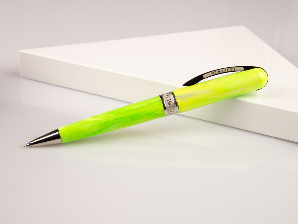 Stylo bille Visconti Breeze Lime, Résine, Vert, KP08-02-BP