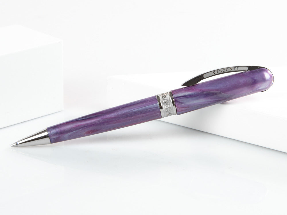 Stylo bille Visconti Breeze Plum, Résine, Violet, KP08-06-BP