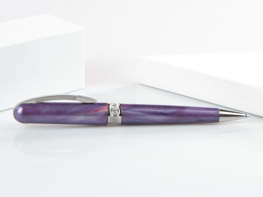 Stylo bille Visconti Breeze Plum, Résine, Violet, KP08-06-BP