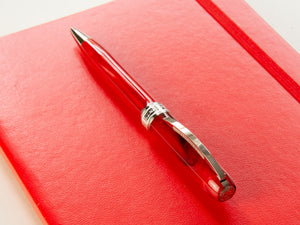 Stylo bille Visconti Rembrandt, Résine Acrilique, Rouge, KP10-03-BP