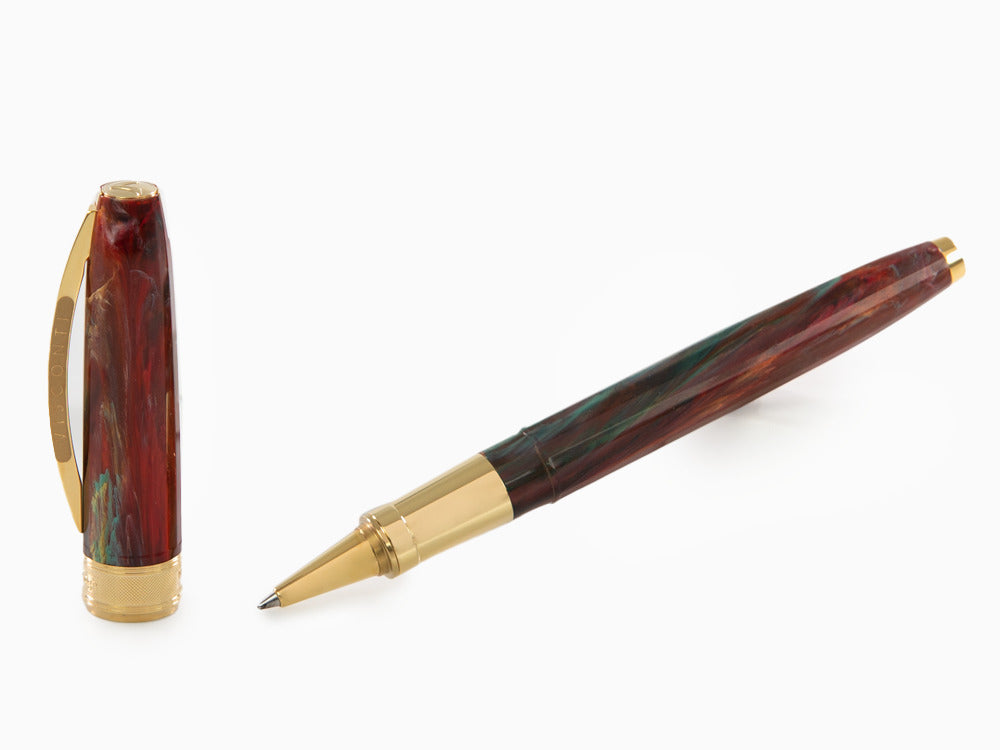 Roller Visconti Van Gogh Flowering Plum Orchard, Rouge, KP12-23-RB