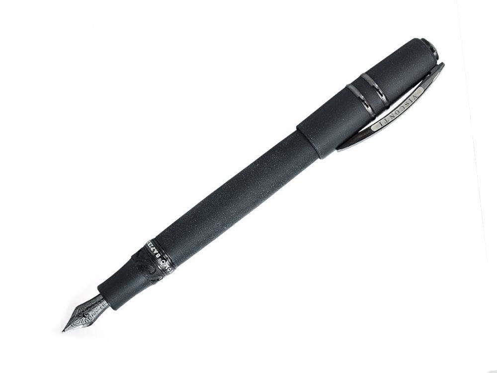 Stylo Plume Visconti Homo Sapiens Dark Age, Résine de lave, KP15-05-FP