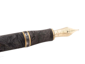 Stylo Plume Visconti Homo Sapiens Carbon Moiré, Ed Limitée, KP15-45-FP