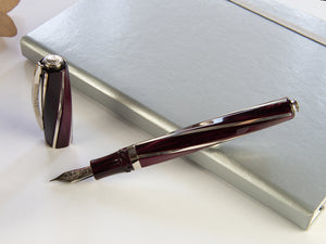 Stylo Plume Visconti Divina Elegance Bordeaux, Résine, KP18-08-FP