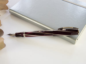 Stylo Plume Visconti Divina Elegance Bordeaux, Résine, KP18-08-FP