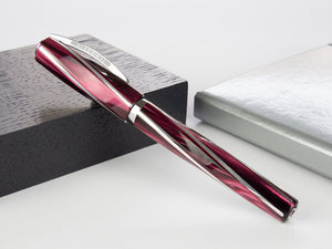 Roller Visconti Divina Elegance Bordeaux, Résine Acrilique, KP18-08-RB