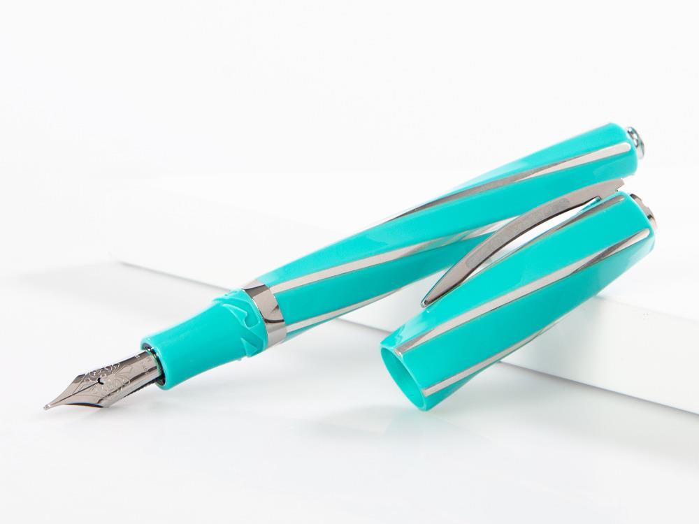 Stylo Plume Visconti Divina Elegance Wave, Palladium, KP18-13-FP