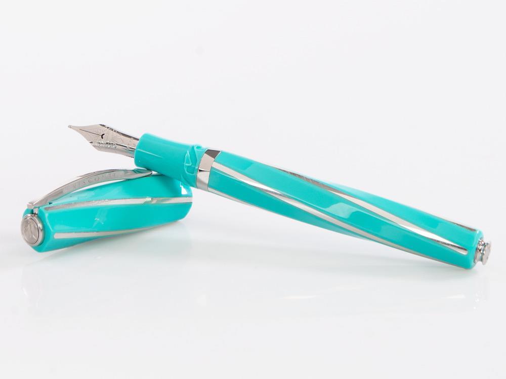 Stylo Plume Visconti Divina Elegance Wave, Palladium, KP18-13-FP