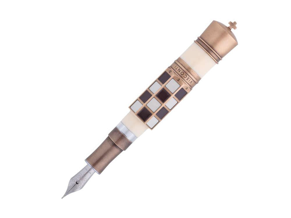 Stylo Plume Visconti Checkmate, Bronze, Edition Limitée, KP62-01-FP