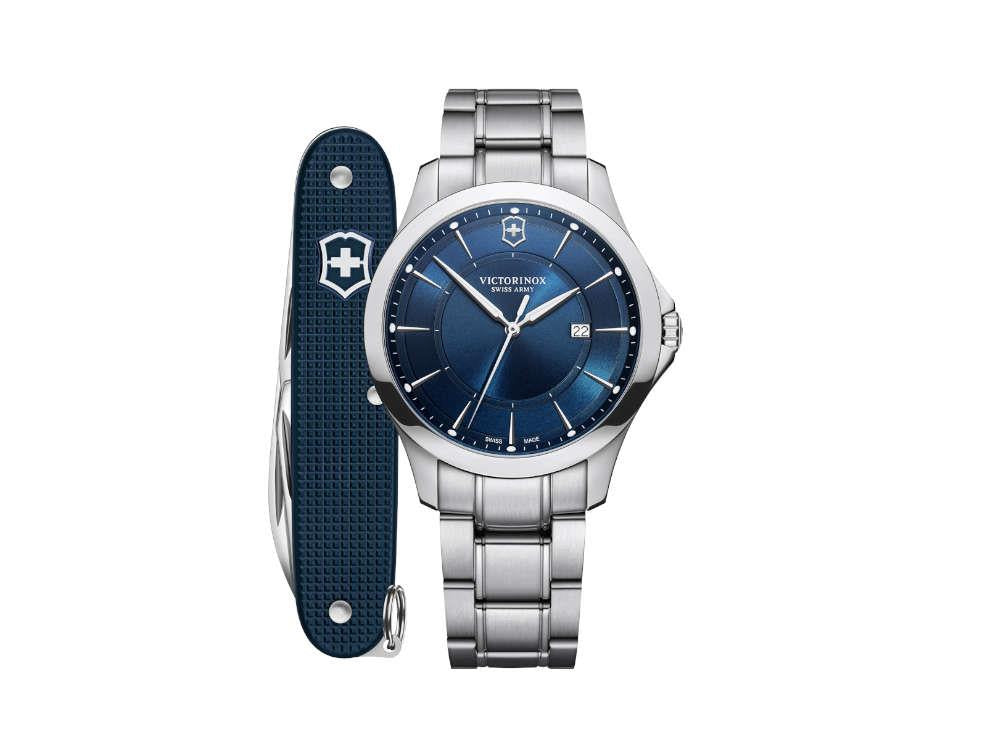 Montre à Quartz Victorinox Alliance Gent, Bleu, 40 mm, V241910.1