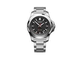 Montre à Quartz Victorinox I.N.O.X., Noir, 43 mm, Bracelet en acier, V241723.1