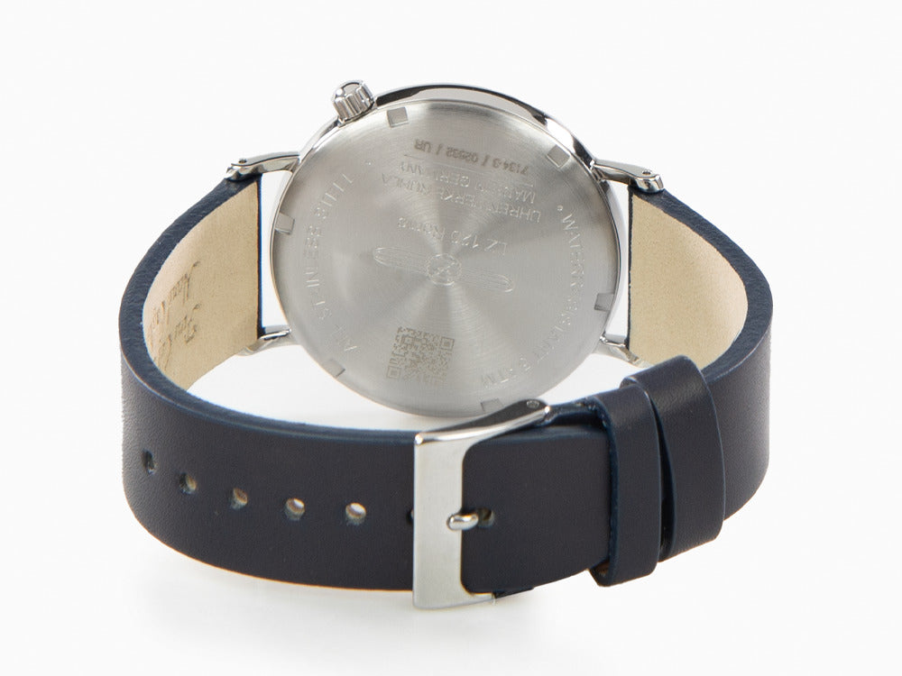 Montre à Quartz Zeppelin LZ120 Rome, Bleu, 41 mm, Jour, 7134-3