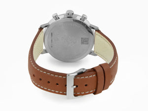 Montre à Quartz Zeppelin LZ 129 Hindenburg, Beige, 41 mm, Jour, Cuir, 8086-5n