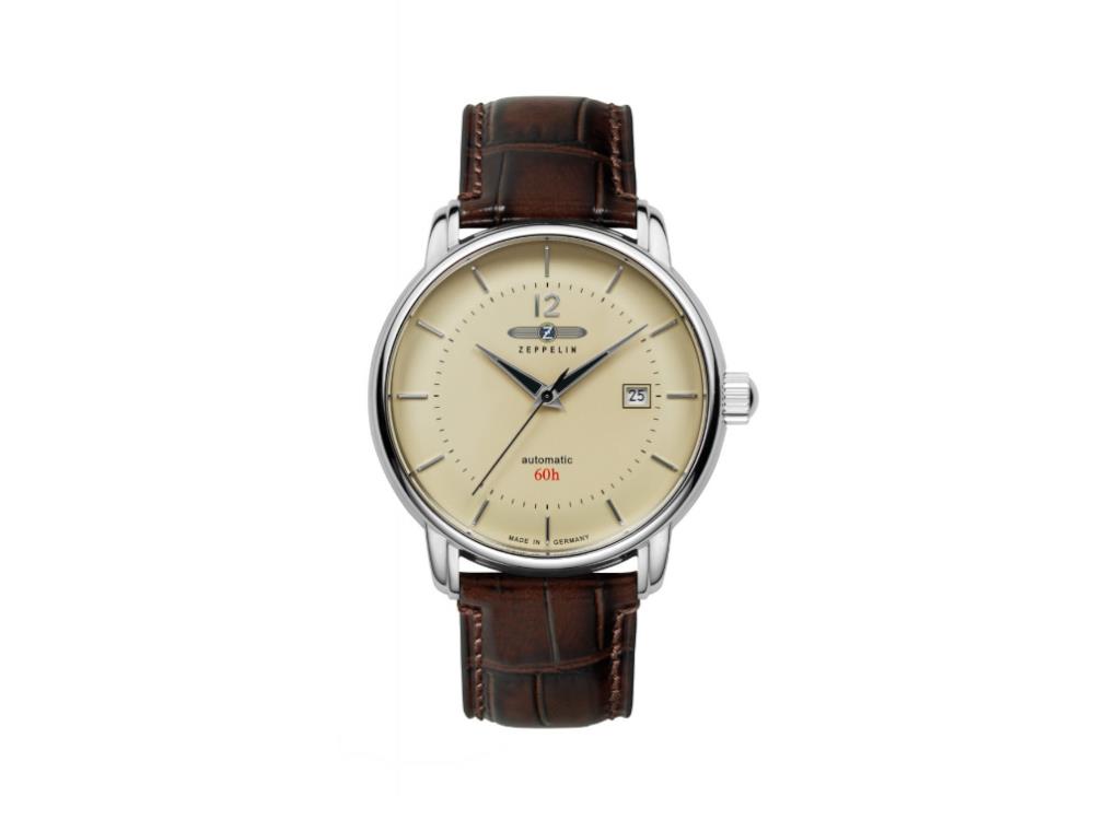 Montre Automatique Zeppelin LZ 120 Bodensee, Beige, 40cm, 8160-5