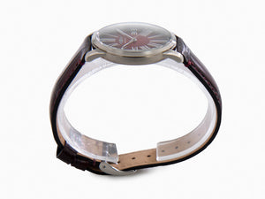 Montre à Quartz Zeppelin Flatline Lady, Bordeaux, 36 mm, 8345-5