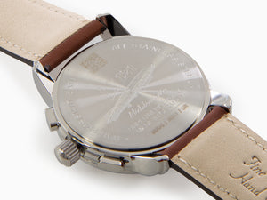 Montre à Quartz Zeppelin Méditerranée Chrono, Beige, 40 mm, Jour, 9670-5