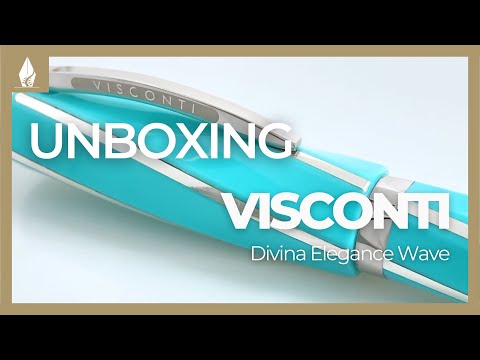 Stylo Plume Visconti Divina Elegance Wave, Palladium, KP18-13-FP