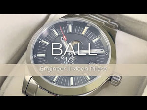 Montre Automatique Ball Engineer II Moon Phase, Ball RR1801, NM2282C-SJ-GY