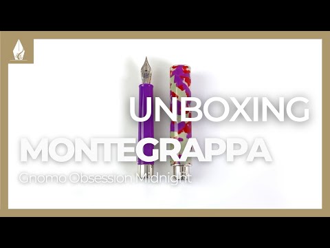 Stylo Plume Montegrappa Gnomo Obsession Midnight, Violet, ISGNO-AL