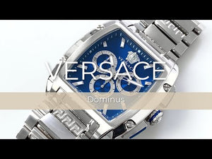 Montre à Quartz Versace Dominus, Bleu, 42 x 49.50 mm, Verre de saphir, VE6H00423