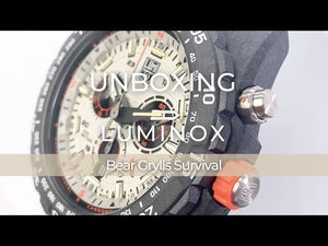 Montre à Quartz Luminox Bear Grylls Survival 3740, CARBONOX, Gris, 45mm, XB.3748