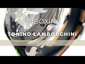 Montre à Quartz Tonino Lamborghini New Spyder Green, 43 mm, Chrono, TLF-A13-3