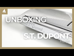 Briquet S.T. Dupont Maxijet, Laque, Chrome, 20157N