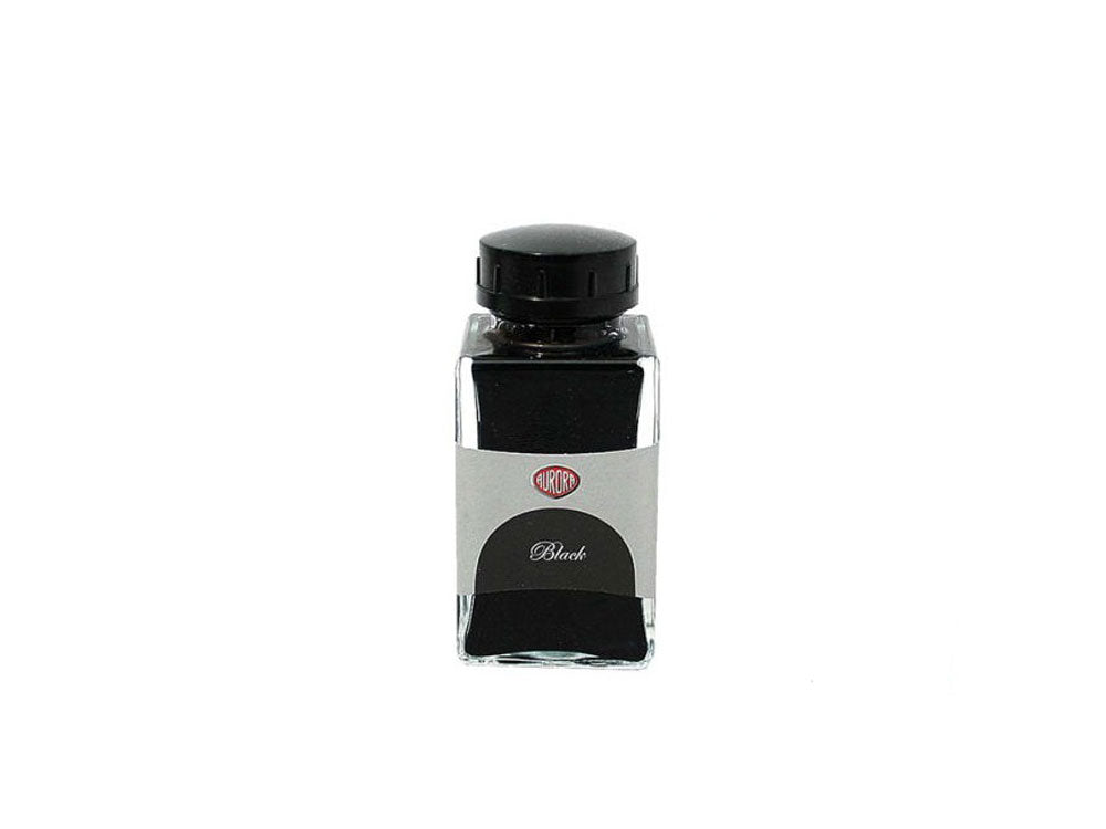 Encrier Aurora, Noir, 45ml, Verre 125-N