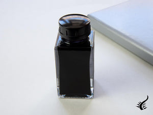 Encrier Aurora, Noir, 45ml, Verre 125-N