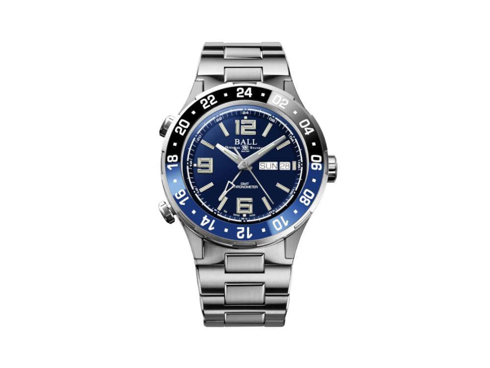 Montre Automatique Ball Roadmaster Marine GMT, Edition Limitée, DG3000A-S1CJ-BE