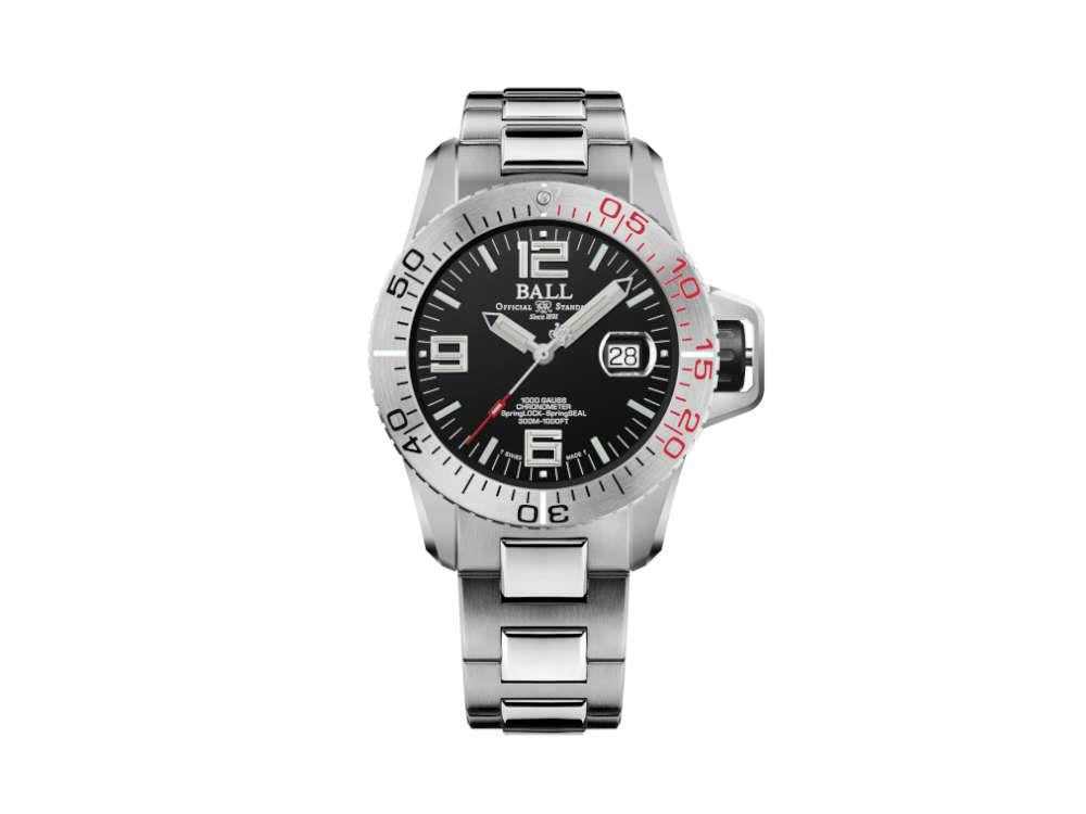 Montre Automatique Ball Engineer Hydrocarbon EOD, Noir, 42 mm, DM3200A-S1C-BK