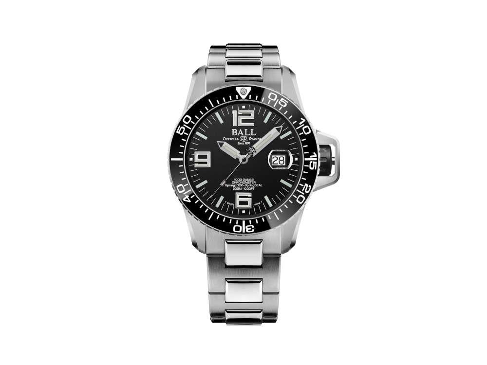 Montre Automatique Ball Engineer Hydrocarbon EOD, Noir, 42 mm, DM3200A-S2C-BK